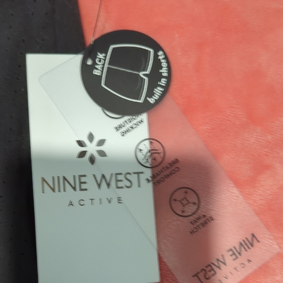 Nine West Women's Black Athletic Shorts - Picture 6 of 7